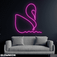 thumbnail image 1 of Glowneon Minimalist Swan Neon Sign, White Swan Led Sign Bedroom Decor, 1 of 5