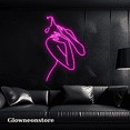 thumbnail image 1 of Glowneon Monstera Face Girl Abstract Neon Sign, Monstera Tropical Led, 1 of 4