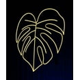 thumbnail image 1 of Glowneon Monsteras Leaf Neon Sign, Plant Flower Shop Store Decor, 1 of 4