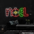 thumbnail image 1 of Glowneon Noel Neon Sign, Noel LED Sign, Bauble Gift Noel Led Light, Restaurant Coffee Shop Decor, 1 of 5
