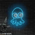 thumbnail image 1 of Glowneon Octopus Neon Wall Art, Octopus Seafood Restaurant Wall Decor, 1 of 5