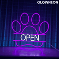 thumbnail image 1 of Glowneon Open Dog Spa Neon Sign, Dog Clinic Led Sign, Gifts For Vet, 1 of 4