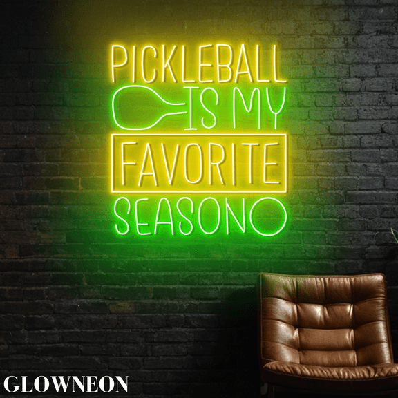 Glowneon Pickleball Is My Favorite Season Led Light, Pickleball Light