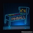 thumbnail image 1 of Glowneon Pinball Neon Sign, Pinball Led Sign, Game Room Decor, Man Cave Decor, Gamer Room LED Neon, 1 of 4