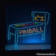 thumbnail image 1 of Glowneon Pinball Neon Sign, Pinball Led Sign, Game Room Decor, Man Cave Decor, Gamer Room LED Neon, 1 of 4