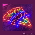 thumbnail image 1 of Glowneon Pizza Neon Sign, Pizza Led Sign, Italian Restaurant LED Light Decor, Pizza Sign, Fast Food, 1 of 4