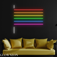 thumbnail image 1 of Glowneon Pride Flag Neon Sign, LGBT Flag Led Sign, Pride Day Decor, 1 of 5