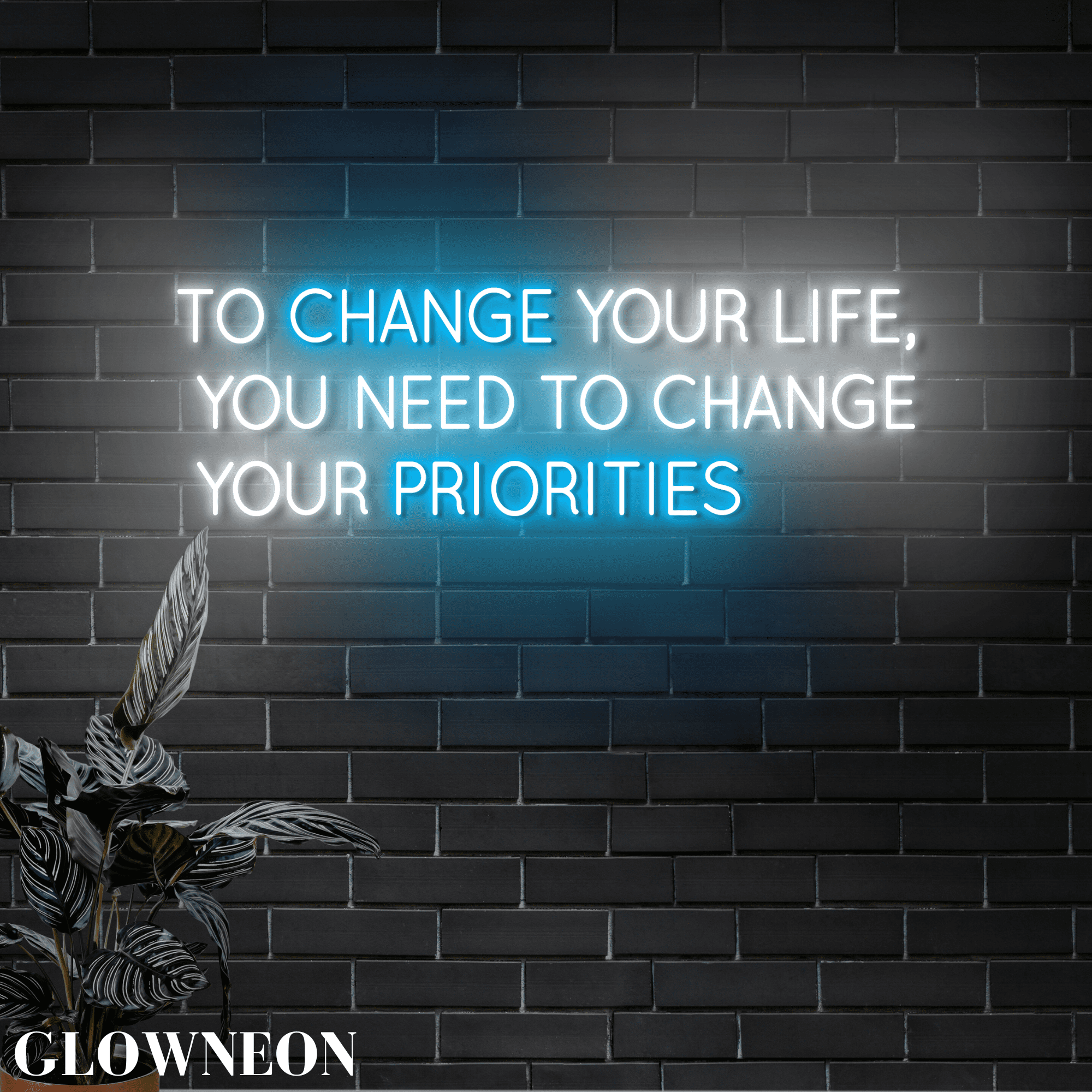 Understanding Priorities Sign Glowneon Priorities Quotes Neon Sign, Life Priorities Quotes Led Sign ...