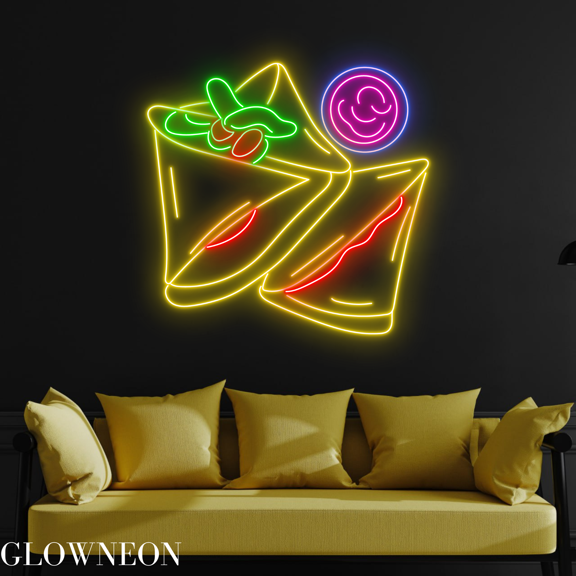 Glowneon Quesadillas Mexico Neon Sign, Quesadilla Restaurant Led Sign