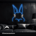 thumbnail image 1 of Glowneon Rabbit Face Neon Sign, Easter Rabbit Face Neon Light Decor, 1 of 4