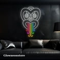 thumbnail image 1 of Glowneon Rainbow Monkey Symbol Neon Sign, Rainbow Mokey Led Sign, Handmade Rainbow Monkey Led Light, 1 of 4