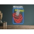 thumbnail image 1 of Glowneon Ramen Restaurant Neon Sign, Japanese Noodle Led Decor, 1 of 4