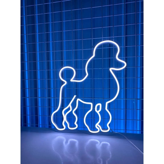 Glowneon Saluki Neon Sign Neon Sing, Saluki Dog Animal Led Wall Decor