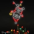thumbnail image 1 of Glowneon Santa Claus Upside Down Neon Sign, Funny Santa Led Sign, Merry Christmas Sign, 1 of 4