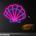 thumbnail image 1 of Glowneon Seashell Neon Sign, Seashell Led Sign, Seashell Ocean Gifts, 1 of 5
