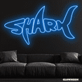 thumbnail image 1 of Glowneon Shark Neon Sign, Shark Wall Decor, Animal LED Light, 1 of 4