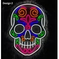 thumbnail image 1 of Glowneon Skull Neon Signs, Halloween Led Sign Decor, 1 of 1