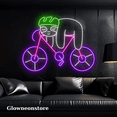 thumbnail image 1 of Glowneon Sloth Cycling Neon Sign, Sloth Cycling Led Light Decoration, 1 of 4
