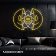 thumbnail image 1 of Glowneon Smile Smiley Face Neon Sign, Smile Smiley Face Led Light, Smile Flower Neon Sign, 1 of 4