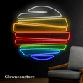 thumbnail image 1 of Glowneon Sunrise Rainbow Neon Sign,Sunset Rainbow Led Light Decor, 1 of 4