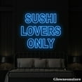 thumbnail image 1 of Glowneon Sushi Lovers Only Neon Sign, Sushi Lovers Only Led Sign, Welcome Open Japanese Food Sign, 1 of 3