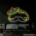 thumbnail image 1 of Glowneon Tacos Neon Sign, Tacos Led Sign, Welcome Open Mexican Food Neon Light, Tacos Decor Store, 1 of 5