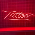thumbnail image 1 of Glowneon Tattoo Neon Signboard, Tattoo Studio Wall LED Decor, 1 of 4
