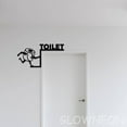 thumbnail image 1 of Glowneon Toilet Paper Restroom Door Corner, Funny Toilet Door Topper, 1 of 5