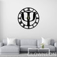 thumbnail image 1 of Glowneon Wall Clock Psychologist Metal Sign, Psychology Office Clock, 1 of 5