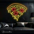 thumbnail image 1 of Glowneon Wifi Pizza Neon Sign, Wifi Pizza Led Sign, Welcome Open Italian Restaurant LED Light Decor, 1 of 4