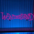 thumbnail image 1 of Glowneon Wonderland Neon Sign, Wonderland Led Light Sign Wall Decor, 1 of 4