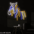 thumbnail image 1 of Glowneon Zebra Neon Sign, Zebra Led Sign, Zebra Horse Lover Home Sign, 1 of 4