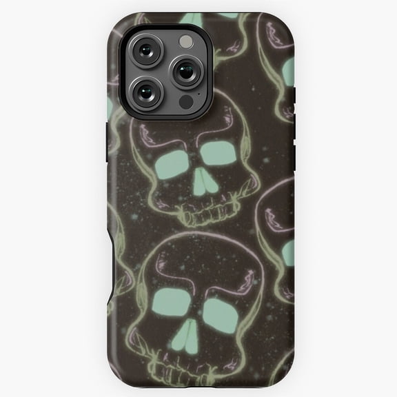 Glowy Skeleton Pattern Phone Case for iPhone 16 15 14 13 12 11 Pro Max M5911064