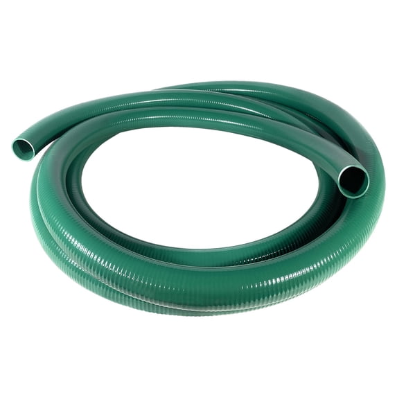 Gloxco 3″ ID Green PVC Suction Hose, 60 PSI, 30′ Length