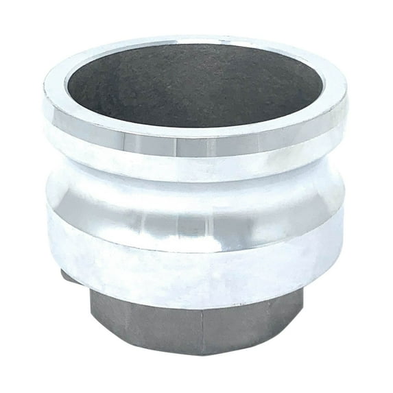 Gloxco Aluminum Type AR Cam and Groove Fitting Reducer, 3″ Male Camlock x 2″ Female NPT (CAM-3020-AR-AL)