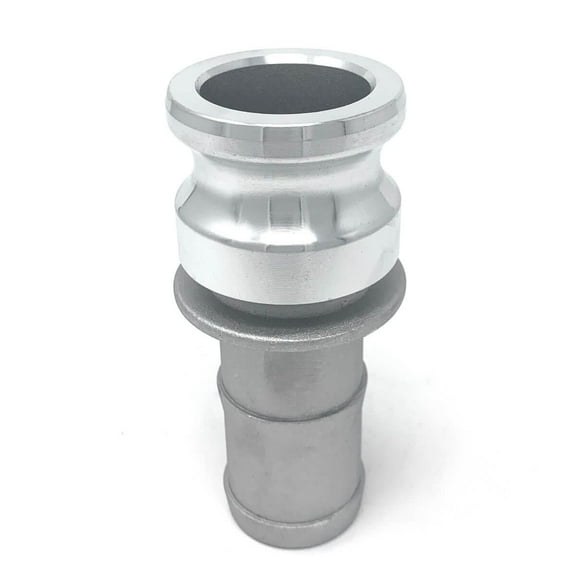 Gloxco Aluminum Type E Cam and Groove Hose Fitting, 1/2" Male Camlock x 1/2" Hose Shank (CAM-05-E-AL)