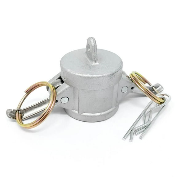 Gloxco Cam and Groove Fitting, Aluminum, Type DC, 1/2" Dust Cap (CAM-05-DC-AL)