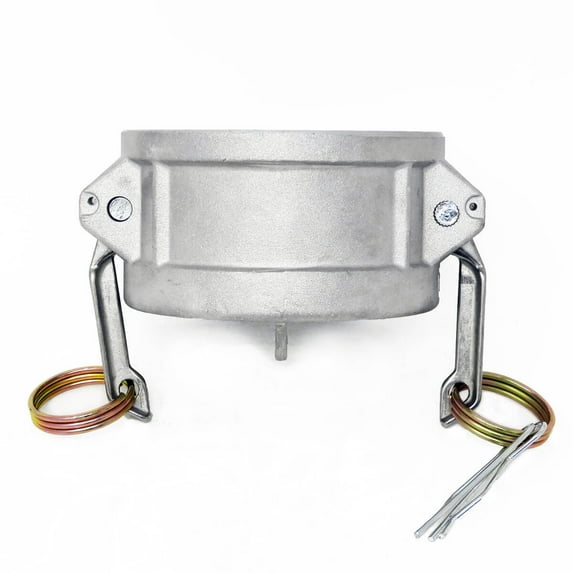 Gloxco Cam and Groove Fitting, Aluminum, Type DC, 3" Dust Cap (CAM-30-DC-AL)