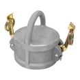 thumbnail image 1 of Gloxco Cam and Groove Fitting, Aluminum, Type DC, 3" Dust Cap with Handle (CAM-30-DCH-AL), 1 of 6
