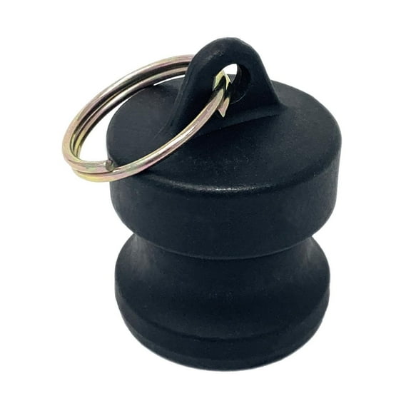 Gloxco Cam and Groove Fitting, Polypropylene, Type DP, 1" Male Camlock Dust Plug (CAM-10-DP-PP)