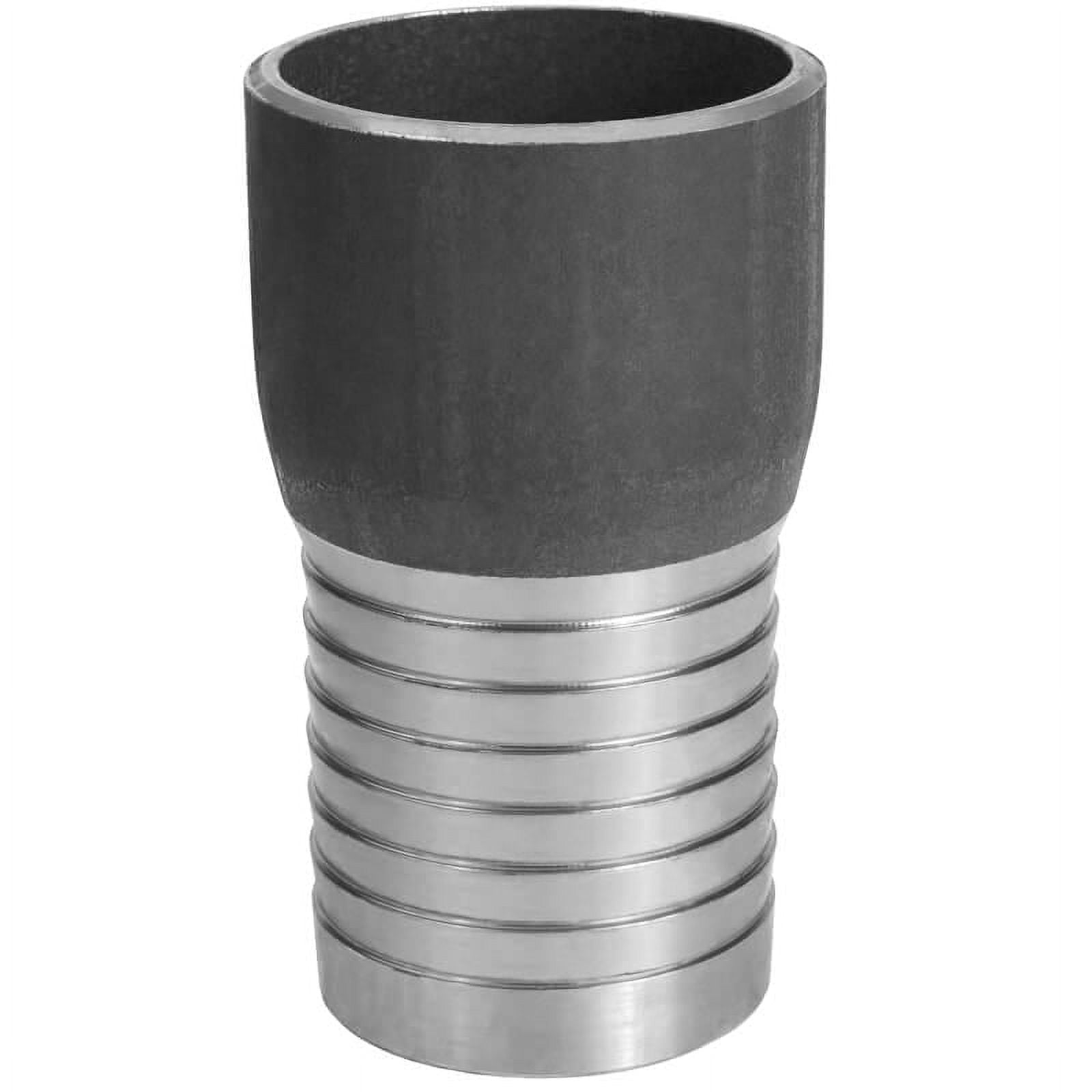 Gloxco Combination (KC) Nipple Fitting, 1-1/2″ Hose Shank x Weld Bevel
