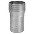 thumbnail image 1 of Gloxco Combination (KC) Nipple Fitting, 2-1/2″ Hose Shank x 2-1/2″ Male NPT, Aluminum (KCN-250-NPT-AL), 1 of 1