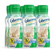 Glucerna Hunger Smart Diabetic Protein Shake, Classic Vanilla, 10-fl-oz Bottle, 6 Count