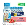 thumbnail image 1 of Glucerna Original Diabetic Protein Shake, Creamy Strawberry, 8 fl oz Bottle, 24 Count, 1 of 13