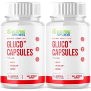 Gluco+ Advanced Formula Blood Support for Health and Wellness 120 Capsules