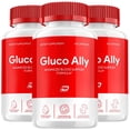 thumbnail image 1 of Gluco Ally Blood Support Capsules - Gluco Ally Advanced Supplement, 3 Pack, 180 Capsules, 1 of 7