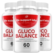 Gluco Balance Capsules   GlucoBalance Natural Blend Glycogen Support, 3 Pack, 180 Capsules