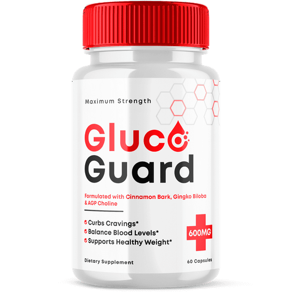 Gluco Guard Advanced Blood Support Pills Natural Glyco Support Supplement 60 Capsules