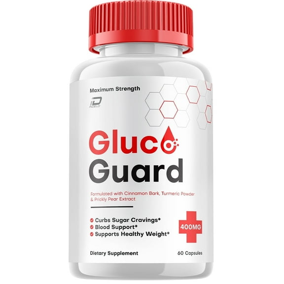 Gluco Guard Blood Support Capsules, Gluco Guard Advanced Supplement, All Natural Formula to Maintain Healthy Levels, Maximum Strength Daily Formula, Gluco Guard Capsules Reviews (60 Capsules)