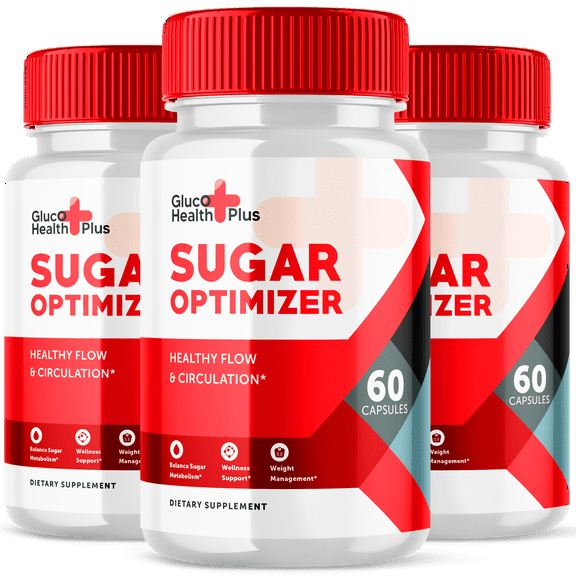 Gluco Health Plus Advanced Blood Support Pills Natural Glyco Support Supplement 180 Capsules